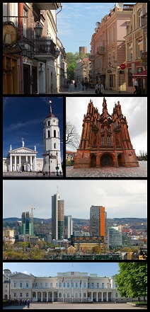 Vilnius monuments.